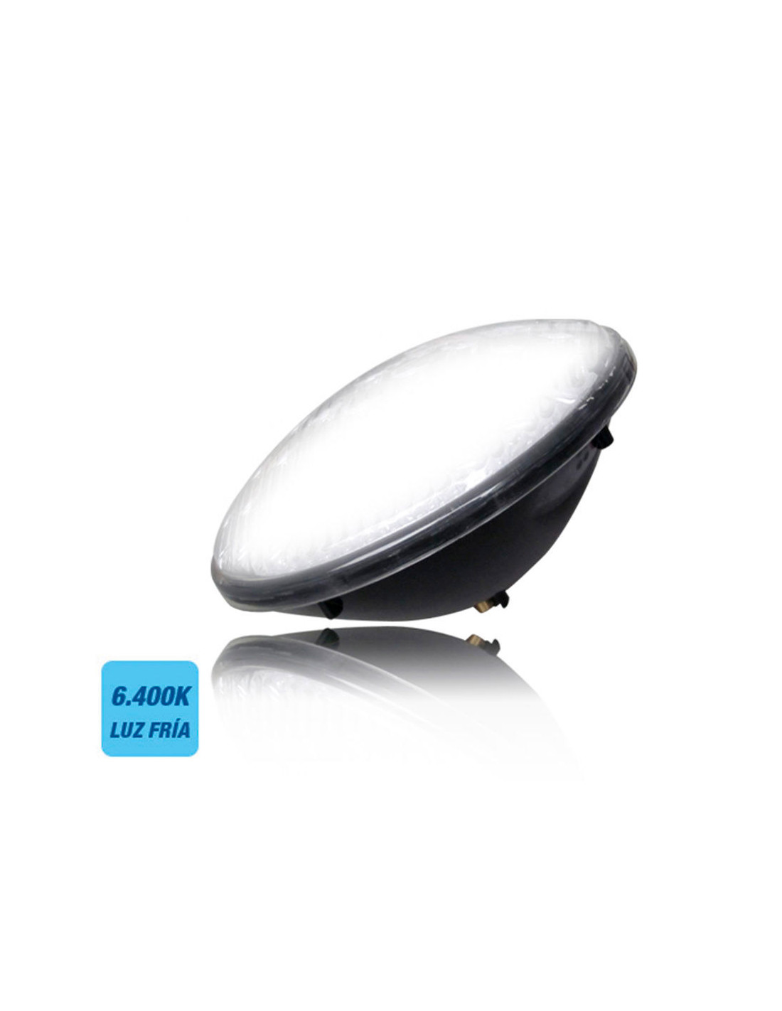Ampoule Led Piscine Par56 15w 1300lm 6500k Lumière Froide Ip68 Ø17.6x6cm Edm
